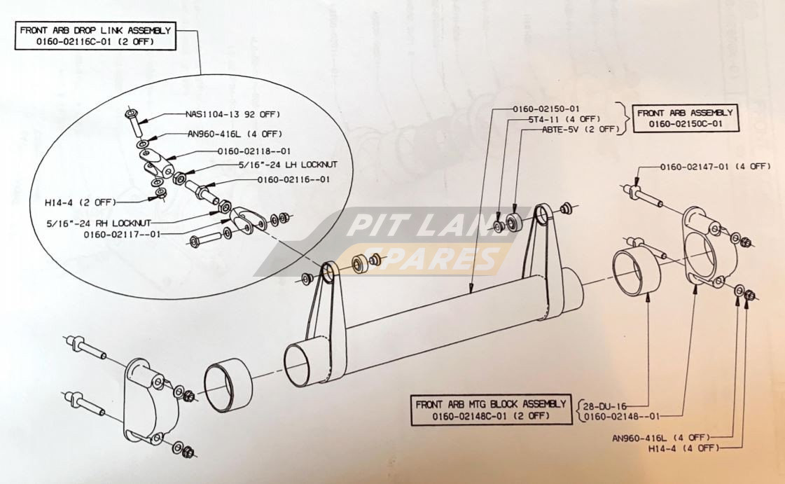 FRONT ANTI-ROLL BAR ASSY Diagram